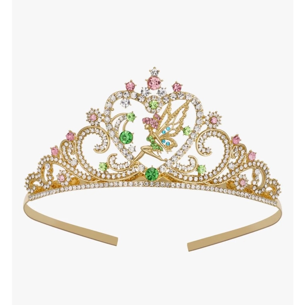 Gold and Pink Kids Tiara